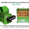 UZ80 drobilec lesnih ostankov Willibald UZ80