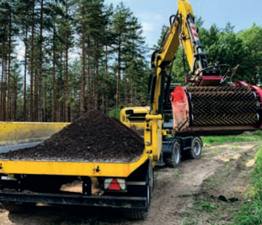 lloyd ROTASTAR_sejalna zlica_sejalnica_za bager Sejalna žlica LLOYD ROTASTAR RS 2-4