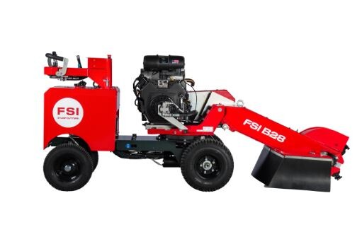 FSI B28 freza za štore (z lastnim pogonom)