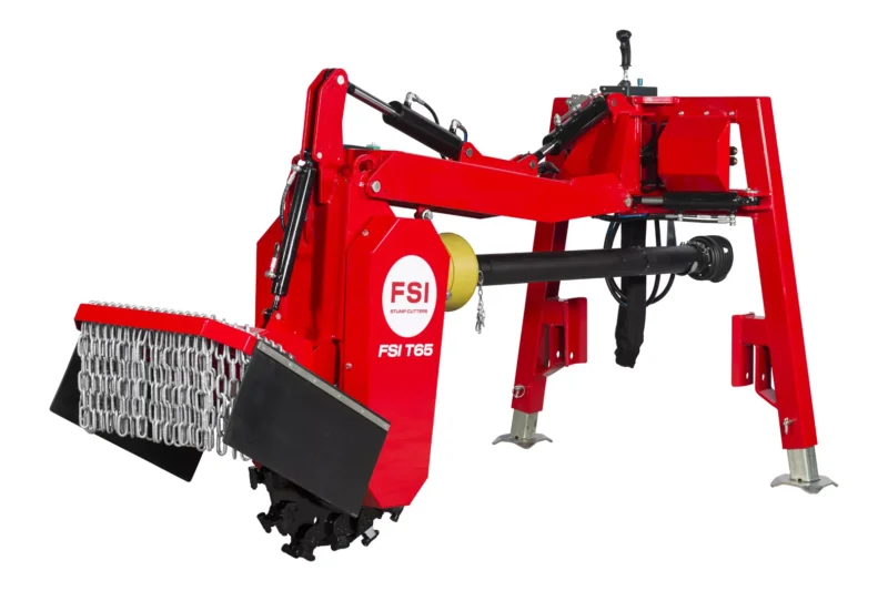 FSI T65_freza za štore_priključek za traktor_rezkalnik za odstranjevanje štorov FSI T65 freza za štore - traktorska