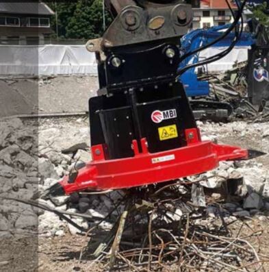 MBI HM_hidravlični magnet za ločevanje kovin_odpadkov_za bager MBI HM150