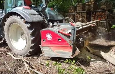 PTH EcoCrusher_za traktor_freza_mulčer_drobilec za kamen zemljo les PTH EcoCrusher