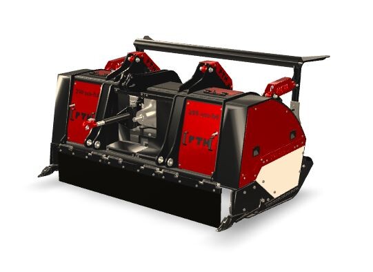 PTH EcoCrusher_za traktor_freza_mulčer_drobilni priključek za kamen zemljo les_ikona PTH EcoCrusher
