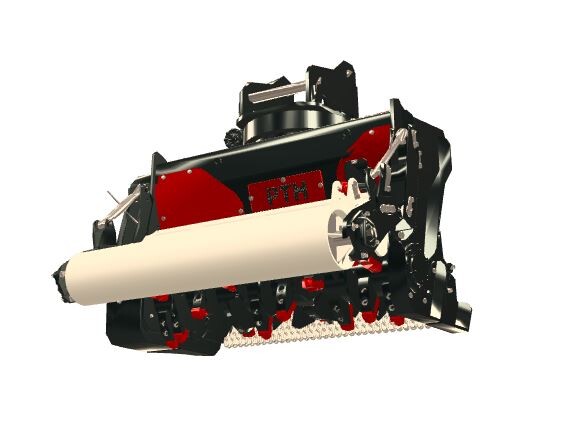 PTH Excavator Crusher serija EC-L_za bager_drobilec_rezkalnik_mulčer_drobilni priključek za ceste poti bankine_ikona PTH Excavator Crusher EC-L